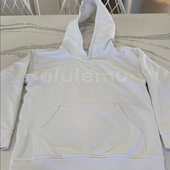 Lululemon All Yours Hoodie White| - Picture 2 of 9